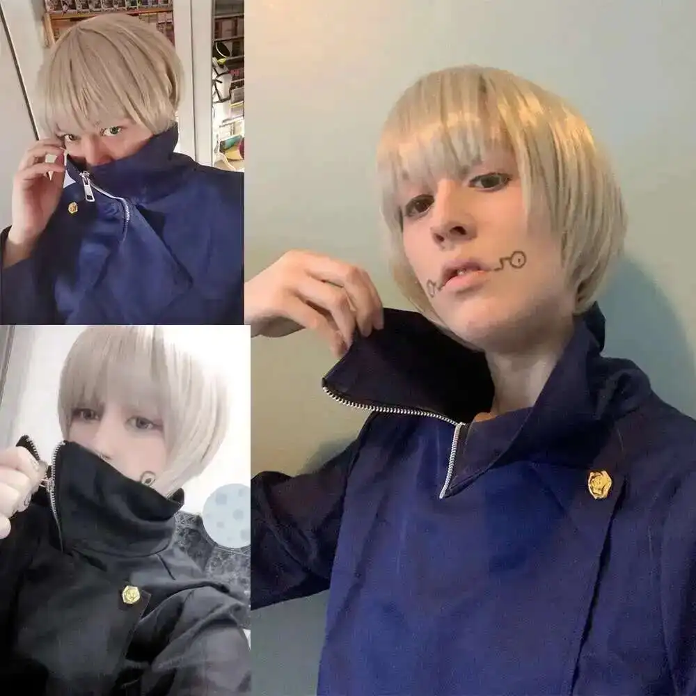 Jujutsu Kaisen Uniform - 2026 Neue Anime-Schuluniform Kaisen Tatoo-Hose Jujutsu-Uniform