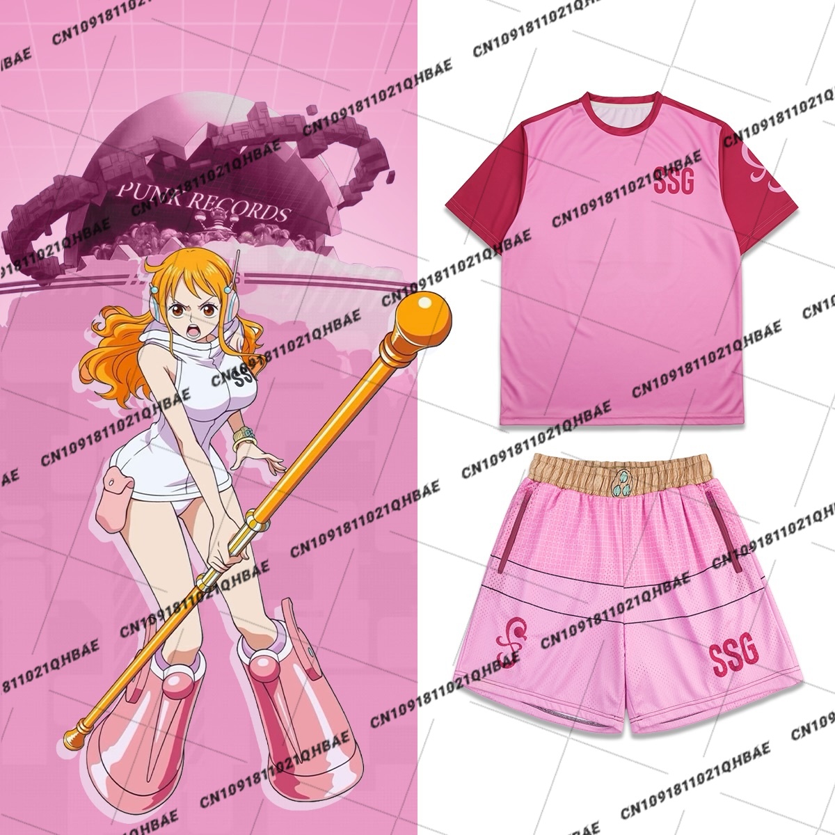 Anime Cosplay Costumes - 2026 Neues Egghead Island Nami Anime-Enthusiasten