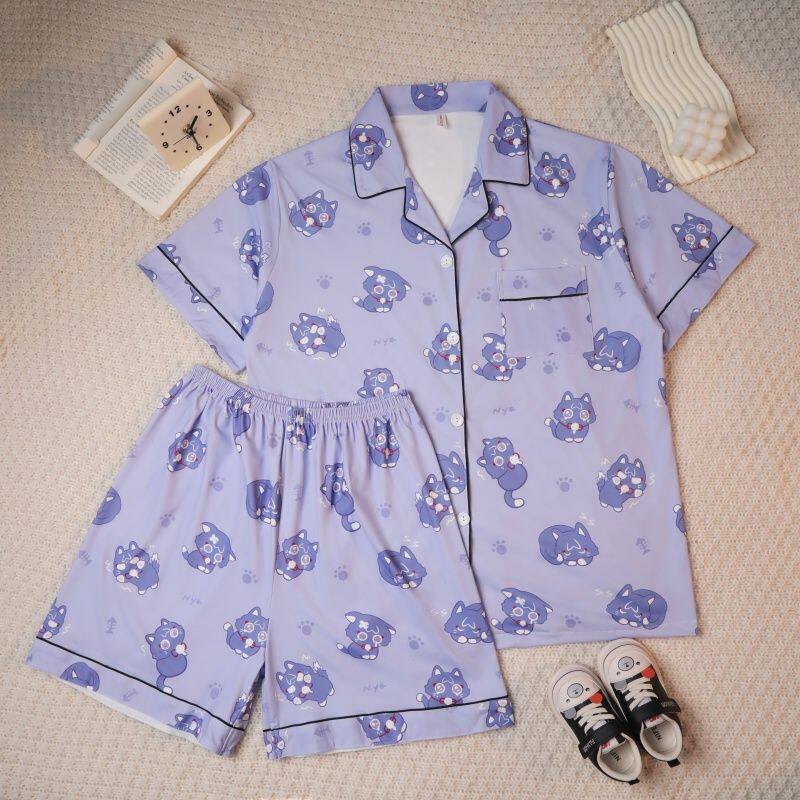 Anime Cosplay Costumes Female - Genshin Impact Wanderer Cosplay-Kostüm, Sommer-Pyjama mit
