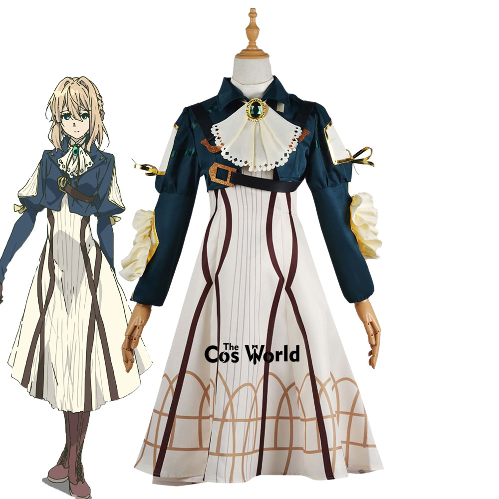 Violet Evergarden Dress - Violet Evergarden Kleid Uniform Outfits Anime