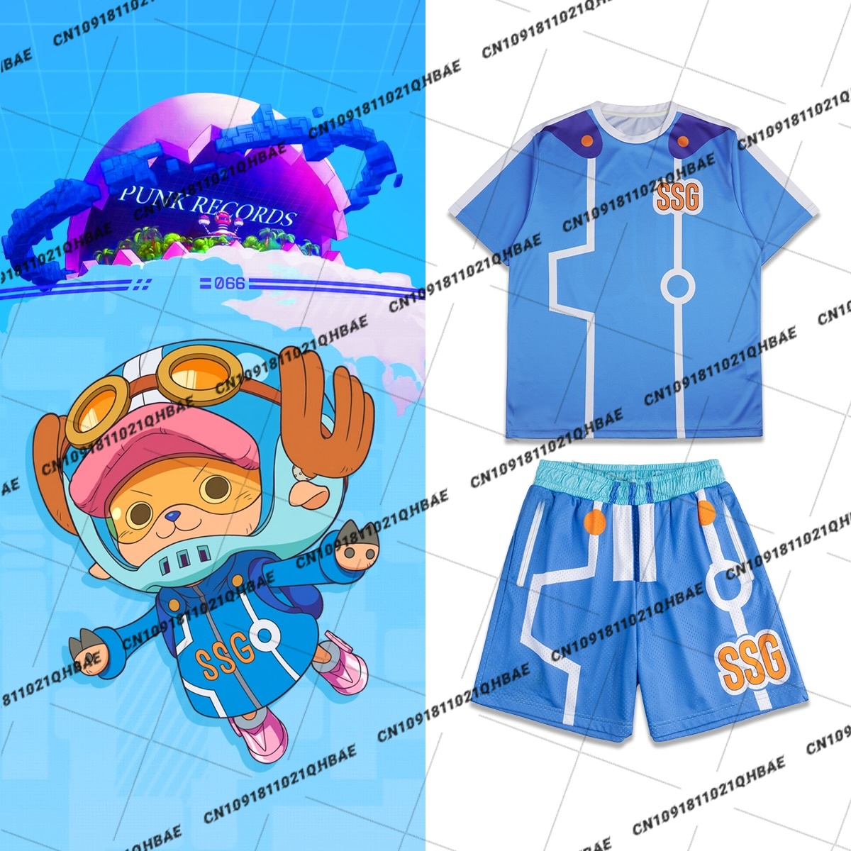 Anime Cosplay Costumes - Neues Egghead Island Tony Tony Chopper