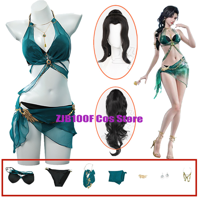 Anime Cosplay Bikini - Game Canaan Cosplay Kostüm Damen Sommer