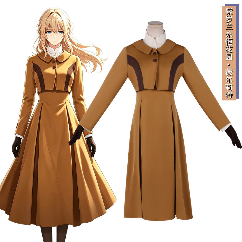 Violet Evergarden Dress - Violet Evergarden Cosplay Outfit für Damen,