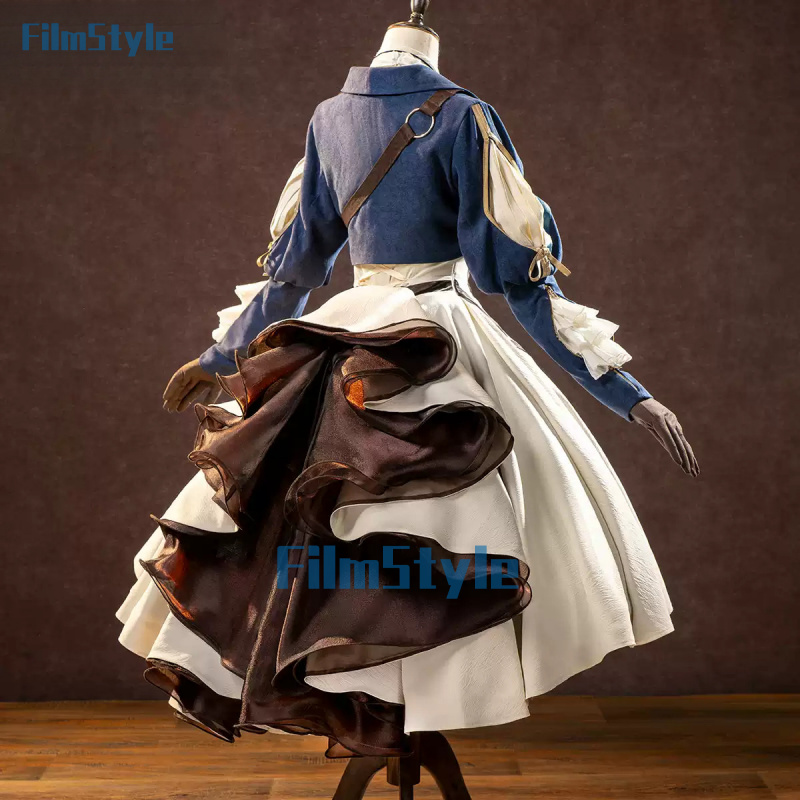 Violet Evergarden Cosplay Kost – Violet Evergarden Dress Bewertung und Preis