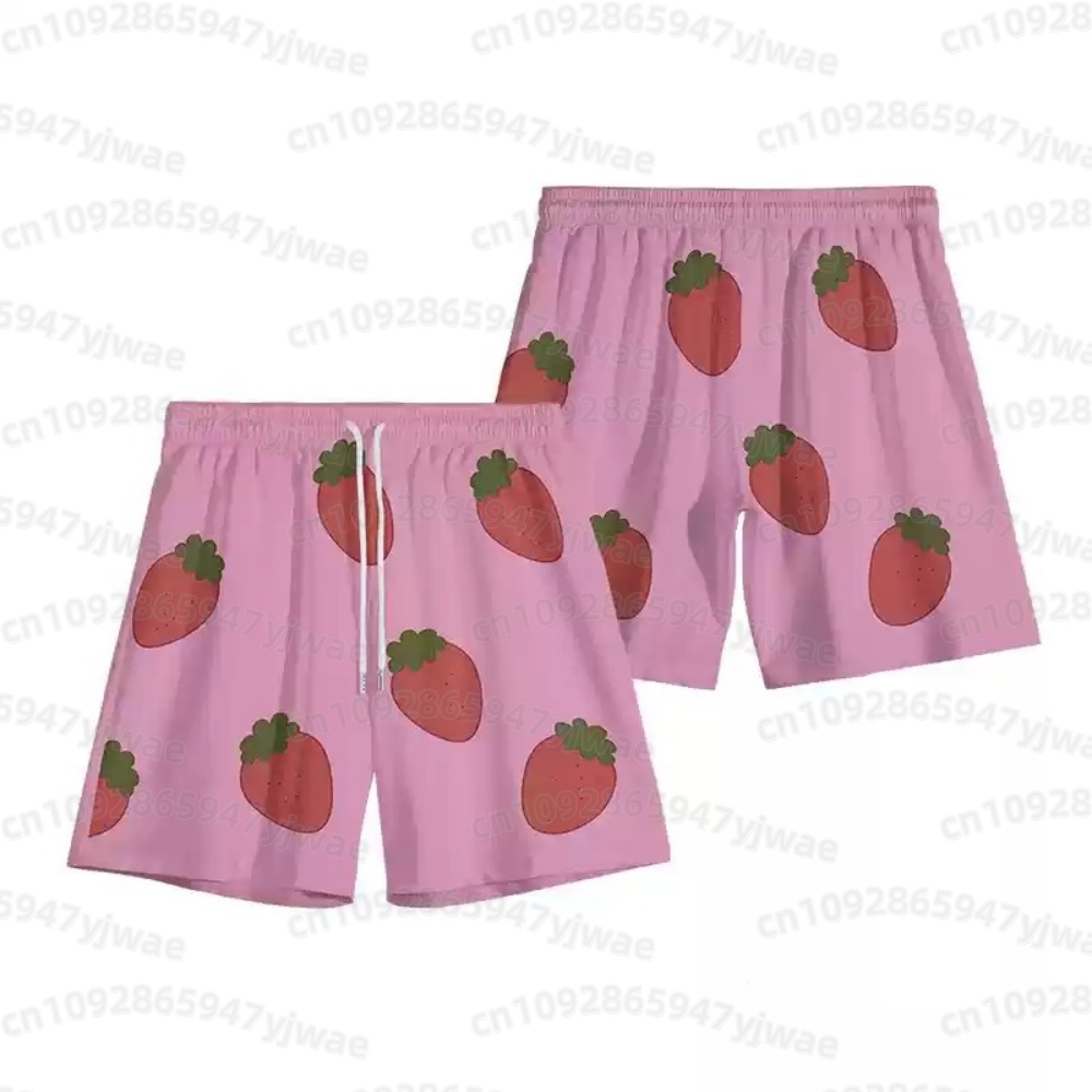 2026 Herren Rosa Erdbeer-Short – Anime Cosplay Costumes Bewertung und Preis