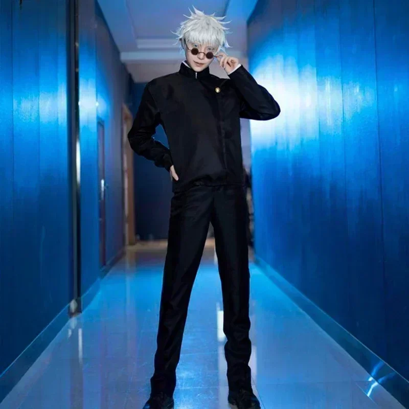 Anime Gojo Satoru Cosplay Unif – Jujutsu Kaisen Uniform Bewertung und Preis