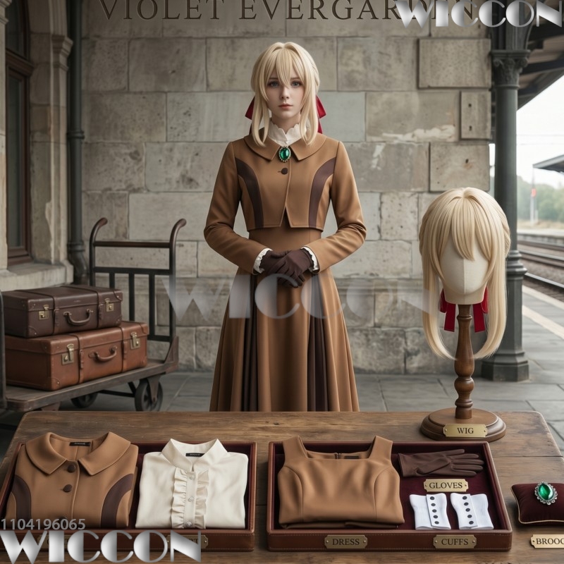 Violet Evergarden Cosplay Kost – Violet Evergarden Dress Bewertung und Preis