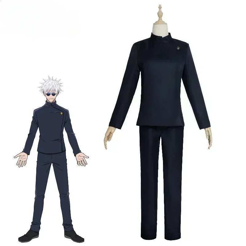 Anime Gojo Satoru Cosplay Unif – Jujutsu Kaisen Uniform Bewertung und Preis