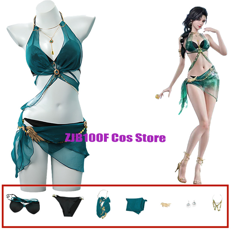 Game Canaan Cosplay Kostüm Dam – Anime Cosplay Bikini Bewertung und Preis