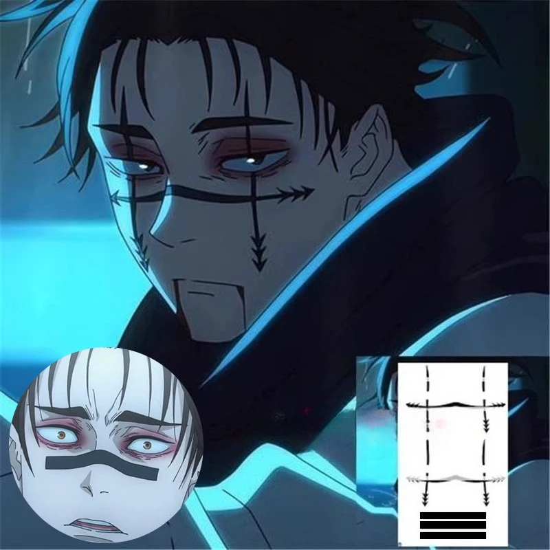 Choso Tattoo-Aufkleber Anime J – Jujutsu Kaisen Uniform Bewertung und Preis